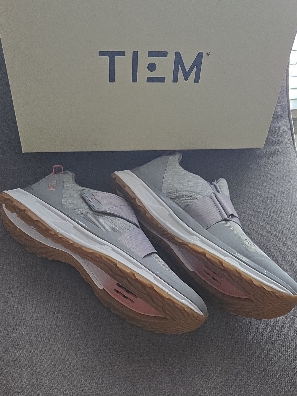 NIB: TIEM SLIPSTREAM LUNAR GRAY Size 8.5